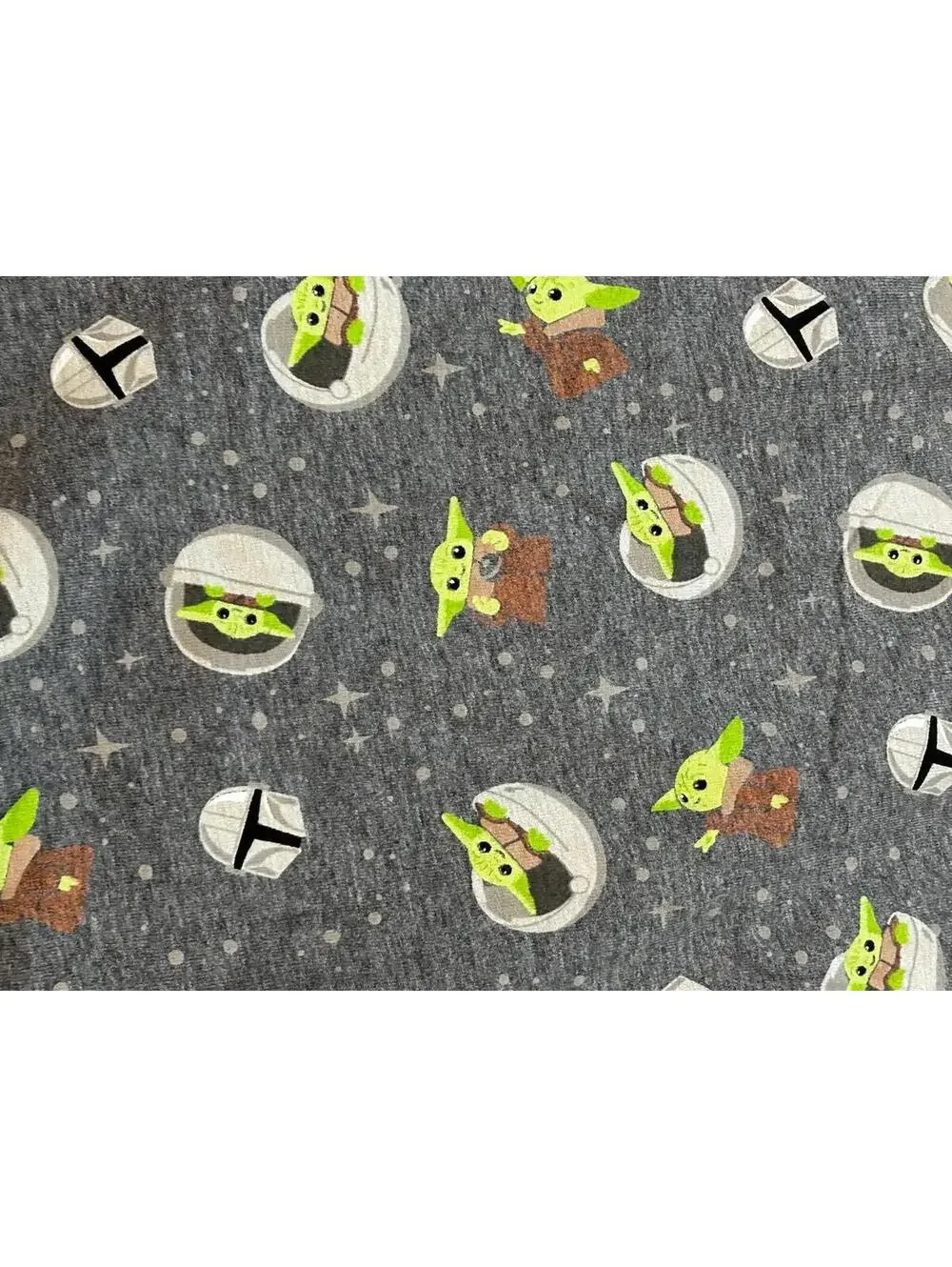 Star Wars Grogu Baby Yoda Pajama Pants XXL Gray Jogger Lounge Sleep